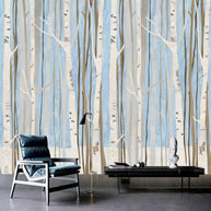 MinimalisticDecor.com-Forest Woods Wallpaper for Home Wall Decor