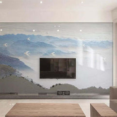 MinimalisticDecor.com-Frozen Coastline Wallpaper Mural - Stunning Wall Decor