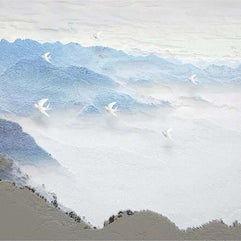 MinimalisticDecor.com-Frozen Coastline Wallpaper Mural - Stunning Wall Decor
