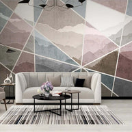 MinimalisticDecor.com-Geometric Line Wallpaper for Home Wall Decor