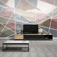MinimalisticDecor.com-Geometric Line Wallpaper for Home Wall Decor
