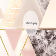 MinimalisticDecor.com-Geometric Mountains Triangle Wallpaper for Home Wall Decor