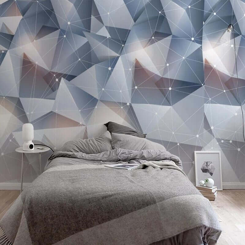 MinimalisticDecor.com-Geometric Shapes Wallpaper for Home Wall Decor
