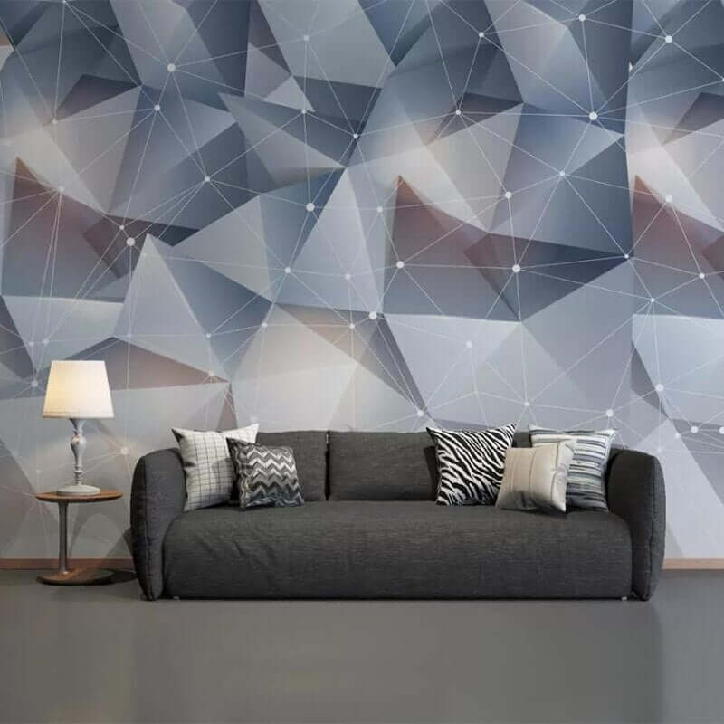 MinimalisticDecor.com-Geometric Shapes Wallpaper for Home Wall Decor