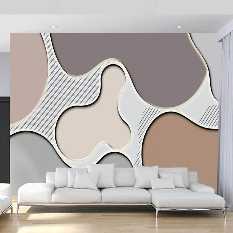 MinimalisticDecor.com-Geometric Shapes Wallpaper for Home Wall Decor
