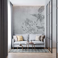 MinimalisticDecor.com-Glimpse Floral Wallpaper Murals – Transform Your Space