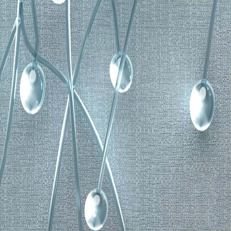 MinimalisticDecor.com-Glow Particles Wallpaper Mural: Elevate Your Décor