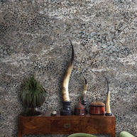 MinimalisticDecor.com-Gray Beach Stone Effect Wallpaper Mural