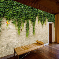MinimalisticDecor.com-Green Fall Wallpaper: Stunning Nature-Inspired Décor