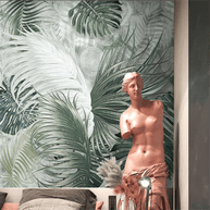 MinimalisticDecor.com-Green Haven Living Room Wall Mural