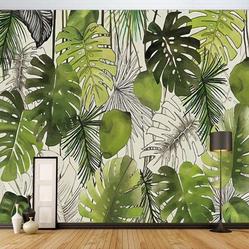 MinimalisticDecor.com-Green Society Wallpaper - Transform Your Space