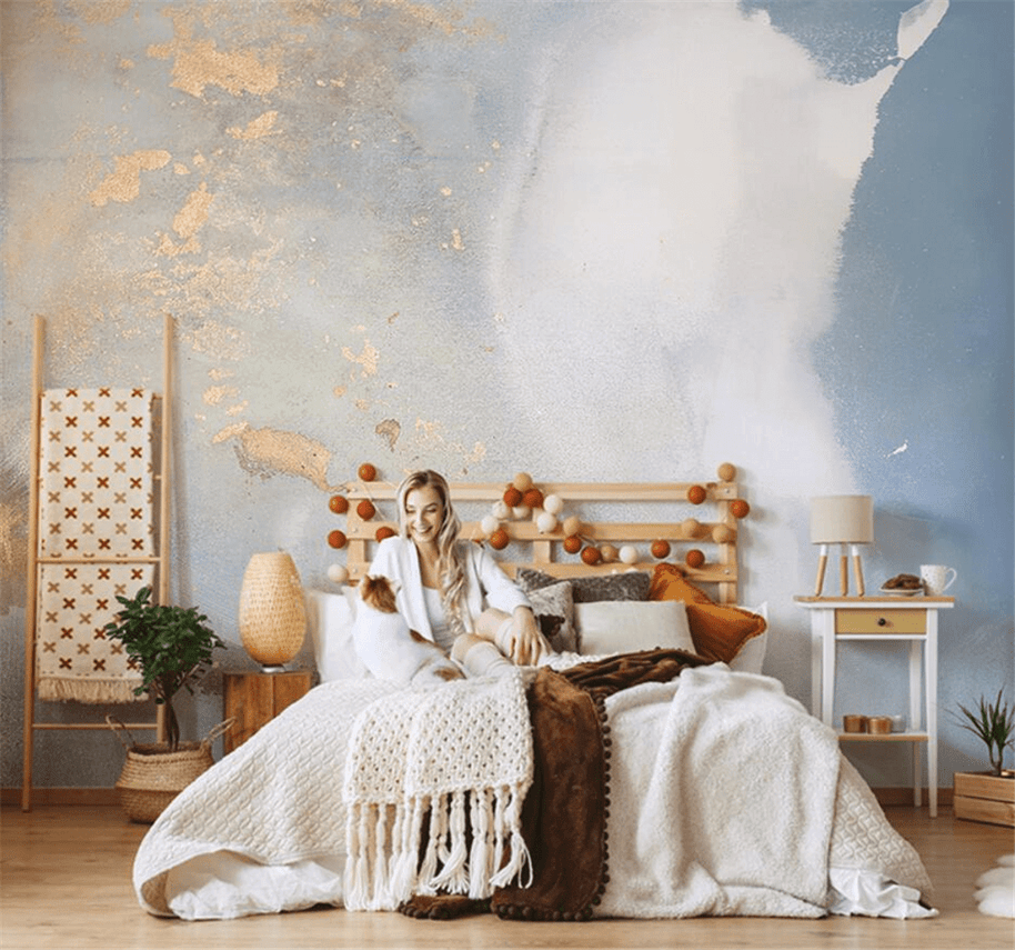 MinimalisticDecor.com-Grey Marble Wallpaper Mural – Transform Your Space