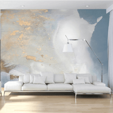 MinimalisticDecor.com-Grey Marble Wallpaper Mural – Transform Your Space