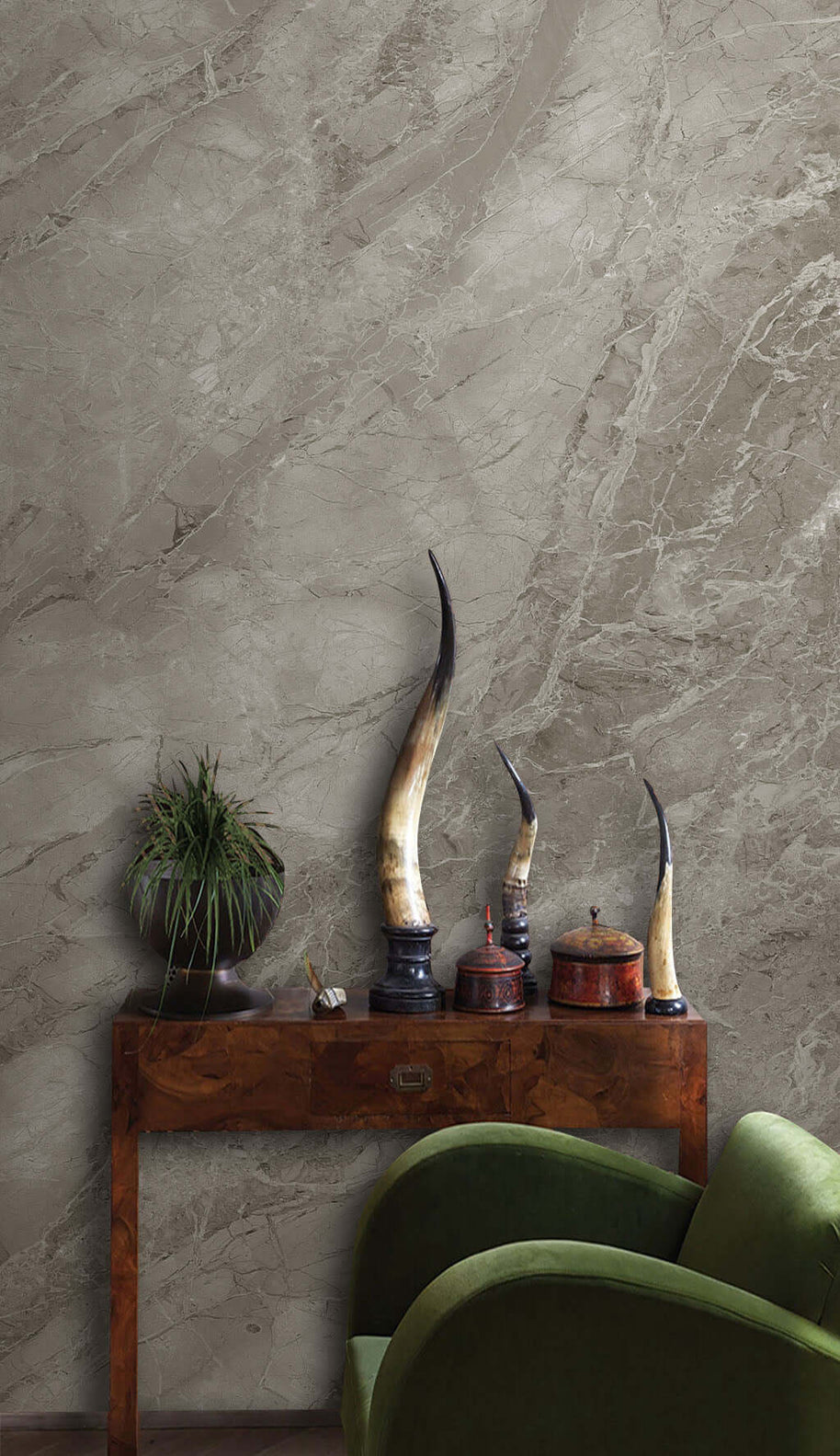 MinimalisticDecor.com-Grey Stone from the Mountain Wallpaper