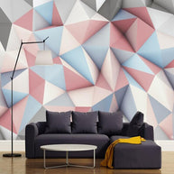 MinimalisticDecor.com-Harmonic Fusion: Geometric Shapes Wallpaper