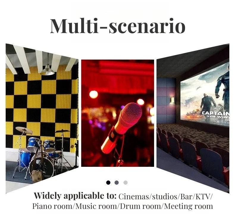 MinimalisticDecor.com-Hexagon Wood Grain Acoustic Wall Panel – Self Adhesive Soundproof Tile