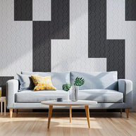MinimalisticDecor.com-Honeycomb Acoustic Wall Tiles – Felt Soundproof Panels 30x30cm (Set of 4)