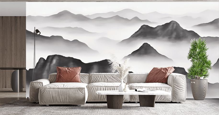 MinimalisticDecor.com-In Mountains Wallpaper Murals - Transform Your Space