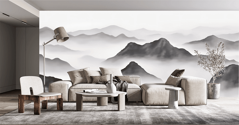 MinimalisticDecor.com-In Mountains Wallpaper Murals - Transform Your Space