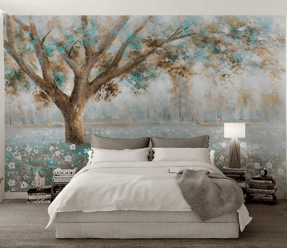 MinimalisticDecor.com-Large Tree Wallpaper Mural - High-Quality Design