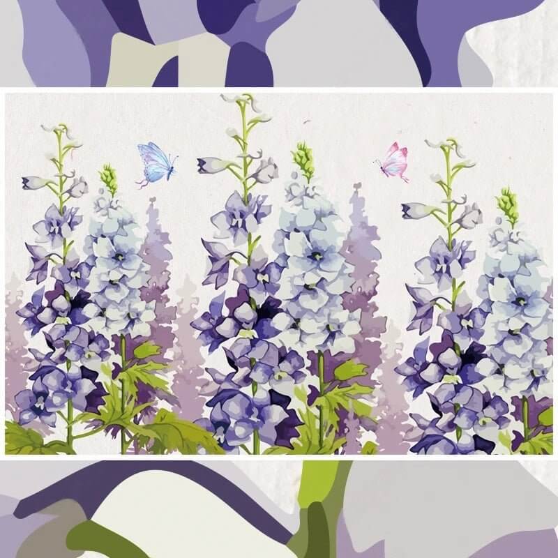 MinimalisticDecor.com-Lavender Theme Wallpaper: Enchant your space