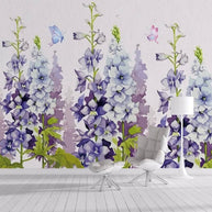 MinimalisticDecor.com-Lavender Theme Wallpaper: Enchant your space