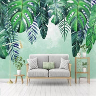 MinimalisticDecor.com-Leafs Fallen Wallpaper Mural - Beautiful and Natural Designs