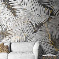 MinimalisticDecor.com-Leaves from the Tree Wallpaper Mural