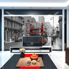 MinimalisticDecor.com-London Wallpaper Mural – Transform Your Space with Style