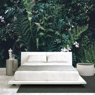 MinimalisticDecor.com-Lush Green Leaves Wallpaper - Transform Your Space