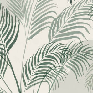 MinimalisticDecor.com-Lush Green Tropical Vibe Mural Wallpaper