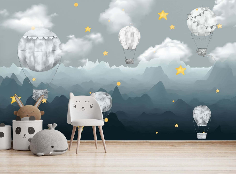 MinimalisticDecor.com-Midnight Dreams Wallpaper Mural - Transform Your Space