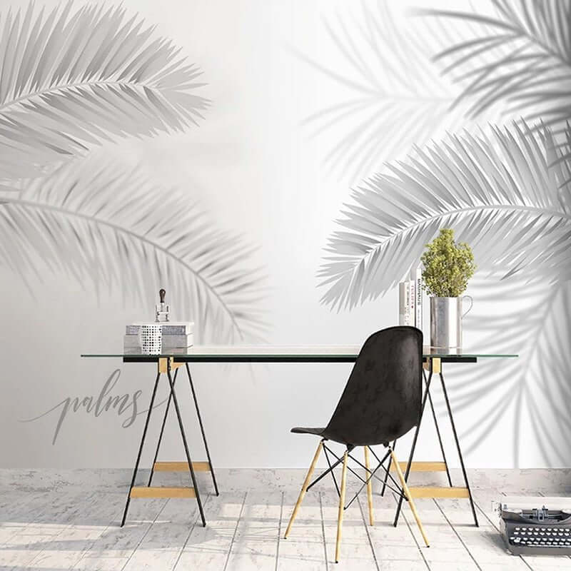 MinimalisticDecor.com-Minimalist Harmony Workspace Mural Wallpaper