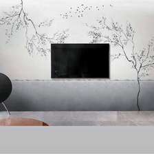 MinimalisticDecor.com-Minimalist Trees Wallpaper Murals - Elevate Your Space