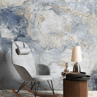 MinimalisticDecor.com-Misty Marble Wallpaper Mural - Enhance Your Walls