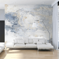MinimalisticDecor.com-Misty Marble Wallpaper Mural - Enhance Your Walls