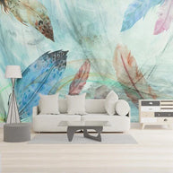 MinimalisticDecor.com-Misty Petals Wallpaper: Elevate Your Space