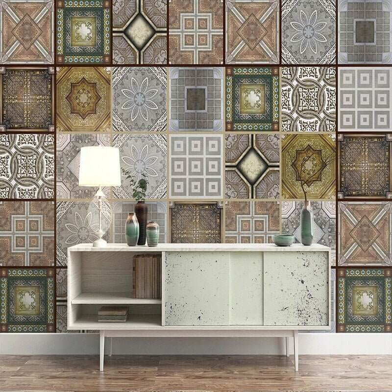 MinimalisticDecor.com-Moroccan Wallpaper Mural: Enhance Your Space