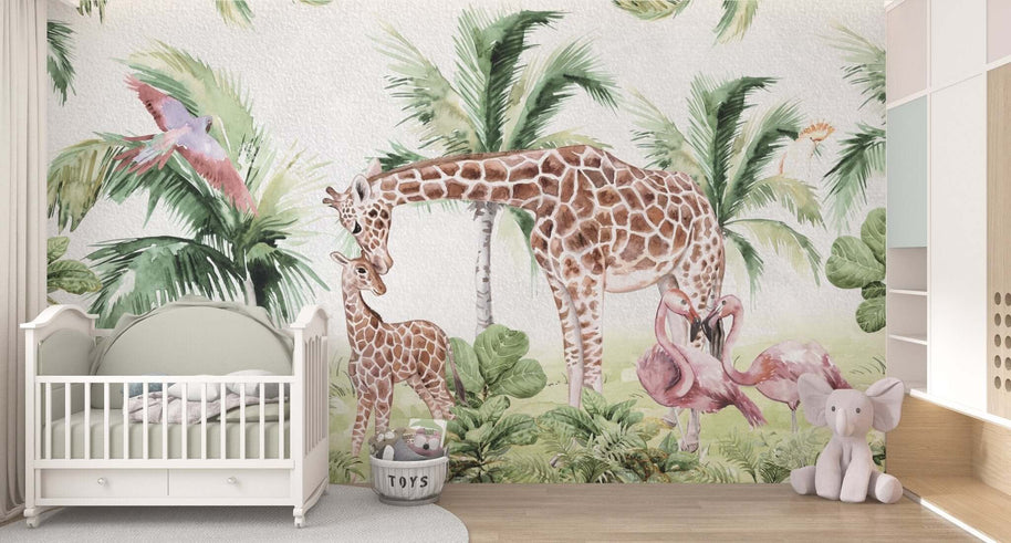 MinimalisticDecor.com-Mothers Love - Kids Room Wallpaper Mural