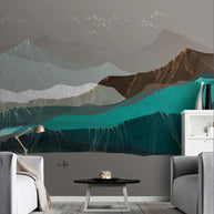 MinimalisticDecor.com-Mountains Wallpaper for Home Wall Decor