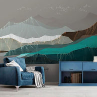 MinimalisticDecor.com-Mountains Wallpaper for Home Wall Decor