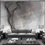 MinimalisticDecor.com-Mystic Aura: Smoke Line Wallpaper