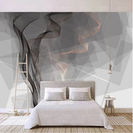 MinimalisticDecor.com-Mystic Aura: Smoke Line Wallpaper