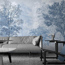 MinimalisticDecor.com-Mystic Moonlight Meadow Wallpaper - Transform Your Space