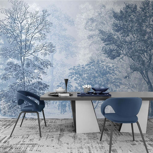 MinimalisticDecor.com-Mystic Moonlight Meadow Wallpaper - Transform Your Space