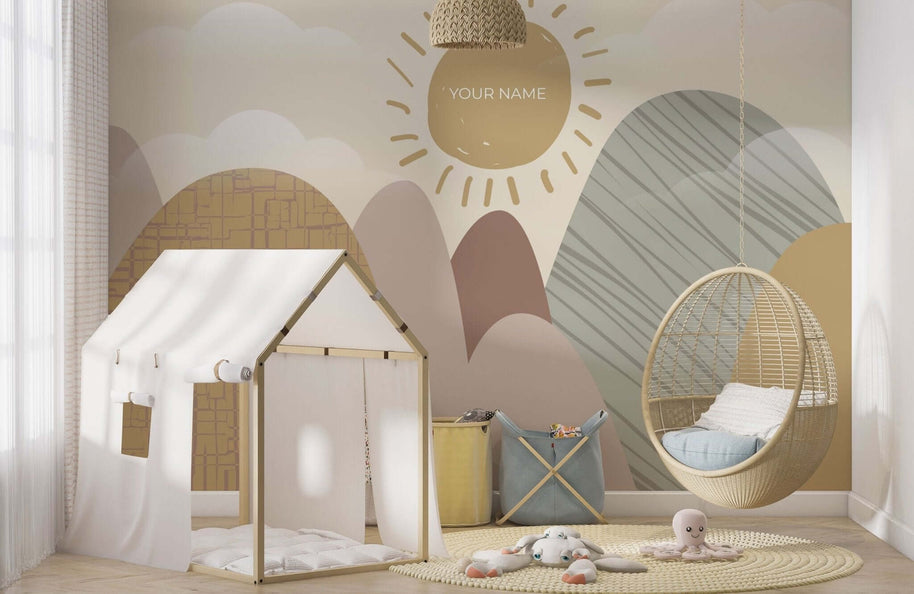MinimalisticDecor.com-Name Mountain Wallpaper Mural – Transform Your Space