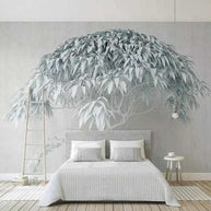 MinimalisticDecor.com-Nature-Inspired Willow Tree 3D Wallpaper for Stylish Interiors