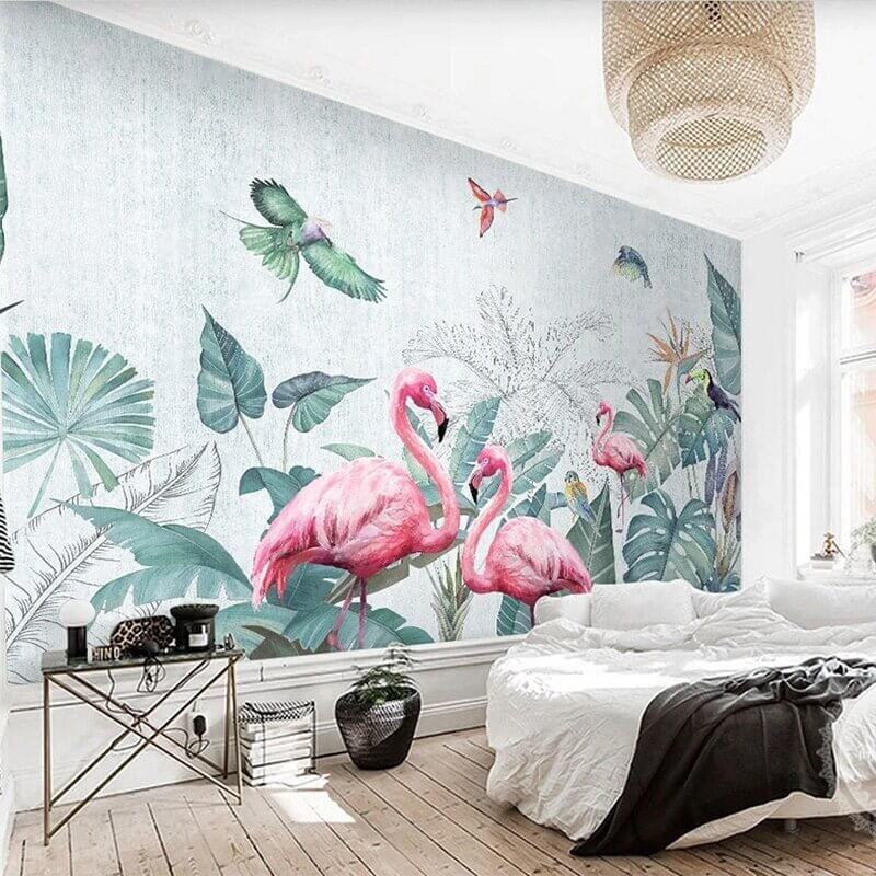 MinimalisticDecor.com-Nordic Hand Painted Wallpaper for Home Wall Decor