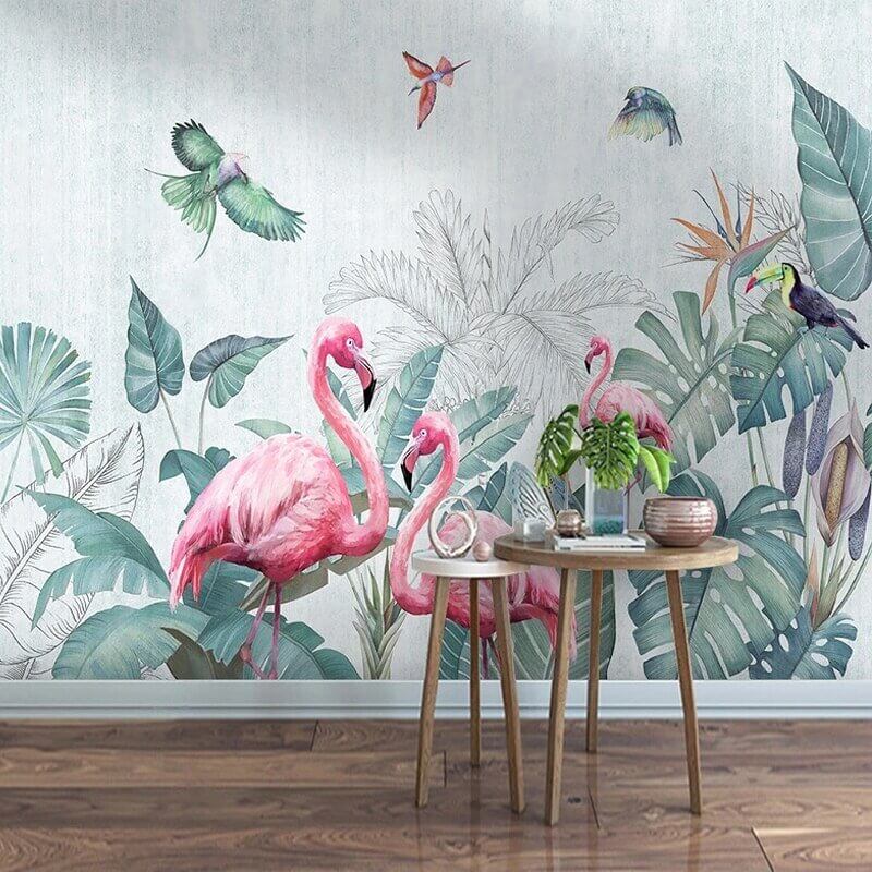 MinimalisticDecor.com-Nordic Hand Painted Wallpaper for Home Wall Decor
