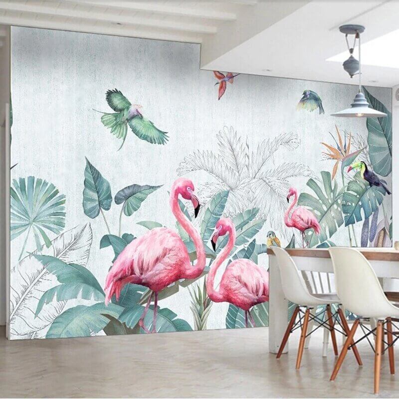 MinimalisticDecor.com-Nordic Hand Painted Wallpaper for Home Wall Decor